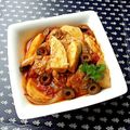 カルン's cooksnap of when they made たけのこと鶏肉のトマト煮込み.