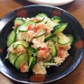 YUKIKI☆'s cooksnap of when they made 鬼おろし大根・きゅうりの梅風味サラダ.