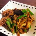 yam5656's cooksnap of when they made がっつり！茄子と豚バラのピリ辛炒め♪.