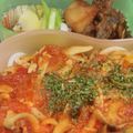 めかにか's cooksnap of when they made しめじとツナのトマトソースパスタ.