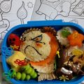 りょうちゃんばぁばぁ's cooksnap of when they made 妖怪ウォッチ☆ちからもちのキャラ弁^_-.