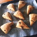 やまやん＊'s cooksnap of when they made プチプチ♡ザクザク 全粒粉入りスコーン.