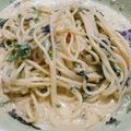 せっちゃんちゃん's cooksnap of when they made つゆだく明太カルボナーラ♬♫.