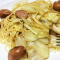 rika406's cooksnap of when they made 柚子胡椒マヨパスタ°+*.
