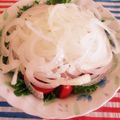 ななsun's cooksnap of when they made 新玉ねぎのサラダ〜トマトがドレッシングに.