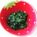 jackieO8's cooksnap of when they made サニーレタスの胡麻和え.