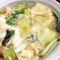 ♪みっちる♪'s cooksnap of when they made 青梗菜と玉ねぎの卵とじ.
