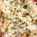 arukura's cooksnap of when they made 大葉香る塩鮭の混ぜごはん.