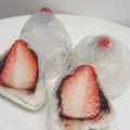 ゆかぞう's cooksnap of when they made レンジで簡単！もち粉でいちご大福.