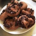 seraphicn's cooksnap of when they made 捏ねはHBで♪ハートチョコチップパン.