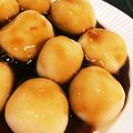 クック9ITCAF☆'s cooksnap of when they made 白玉豆腐団子（みたらし・きなこ）.