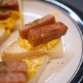えみんちゅ＊'s cooksnap of when they made ふわふわスクランブルエッグ＆スパム.
