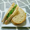 ちえたろう's cooksnap of when they made アボカドチキンのバゲットサンド✿.