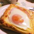 なっちゃん＊mama's cooksnap of when they made 朝食♪マヨたまトースト♡.