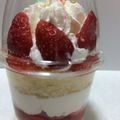 peachパイ's cooksnap of when they made いちごのジャーケーキ.