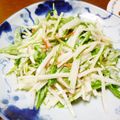 B子chan's cooksnap of when they made 大根と水菜とかにかまのマヨポンサラダ.