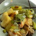 彩音ｍａｍａ's cooksnap of when they made m白ネギと鶏の焼き鳥風.