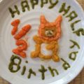 nao23＊'s cooksnap of when they made ハーフバースデー☆離乳食プレート♬.