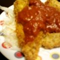 サトモユリア's cooksnap of when they made トマトソースが旨い！ささみフライ.