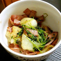 あろえりーな's cooksnap of when they made 新じゃがと豆苗の炒め物♬.
