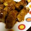 サトモユリア's cooksnap of when they made 茄子の肉巻き.