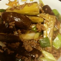 サトモユリア's cooksnap of when they made 茄子とひき肉のとろ〜り餡炒め.