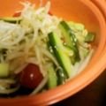 サトモユリア's cooksnap of when they made 塩レモン☆きゅうりともやしでナムル風.