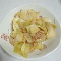 Pooh−Kana's cooksnap of when they made キャベツ消費❣香味ペースト❣ツナ煮.