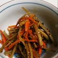 のどエド's cooksnap of when they made ピリ辛！簡単！きんぴらごぼう.