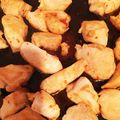 yumipoyos's cooksnap of when they made 夕食に簡単！ピリ辛チキンの照り焼き　.