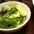 サトモユリア's cooksnap of when they made 簡単！きゅうりの塩昆布あえ.