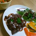 きくんこ's cooksnap of when they made 柔らかーい★鶏の赤ワイン煮込み.