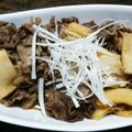 森々子's cooksnap of when they made 牛肉と筍の味噌炒め♪.