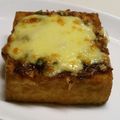 タキシード犬's cooksnap of when they made グリルで焼くだけ★厚揚げのみそチーズ焼き.