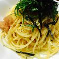 えりしゃん♡'s cooksnap of when they made ランチにも♡白だしを使った明太子パスタ♡.
