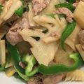 Barbie-m's cooksnap of when they made 簡単おいしい！チンジャオロース.