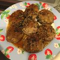 がみきち's cooksnap of when they made しいたけの肉詰め＊照り焼きソース.