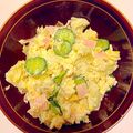 ちゅうたりあん's cooksnap of when they made レンジで簡単☆卵入りポテトサラダ.