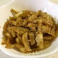ttsuchida's cooksnap of when they made 人参と菊芋の…胡麻風味「きんぴら」.