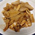 の〜り〜's cooksnap of when they made タケノコときのこの香ばしソース炒め.