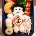 ktmhal's cooksnap of when they made こどもの日に!!金太郎キャラ弁.