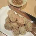 さくさく０９２６'s cooksnap of when they made さっぱり食べる♪レンコンのはさみ揚げ.
