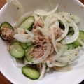 ぎょうざうり's cooksnap of when they made [簡単]新玉葱とツナのサラダ.