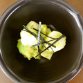 てる坊's cooksnap of when they made 蒸し長芋とアボカドの磯辺あえ.