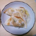 ﾁｮﾎﾞﾋﾟ's cooksnap of when they made 煮物リメイク✿かぼちゃの餃子.