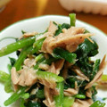 kidA0310's cooksnap of when they made ほうれん草とツナの和え物.