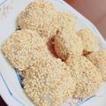 miku_2525's cooksnap of when they made 簡単で！ヘルシー！揚げないごま団子.