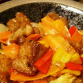 HoneyB1206's cooksnap of when they made 本格風酢豚☆揚げずに簡単！黒酢×オイスタ.