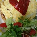 ｽｶｲﾌｨｯｼｭ☆'s cooksnap of when they made 懐かしい♪俺流スタンダードなオムライス！.