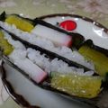 ＠ふるふる's cooksnap of when they made お花見弁当に♪かまぼこおにぎらず.